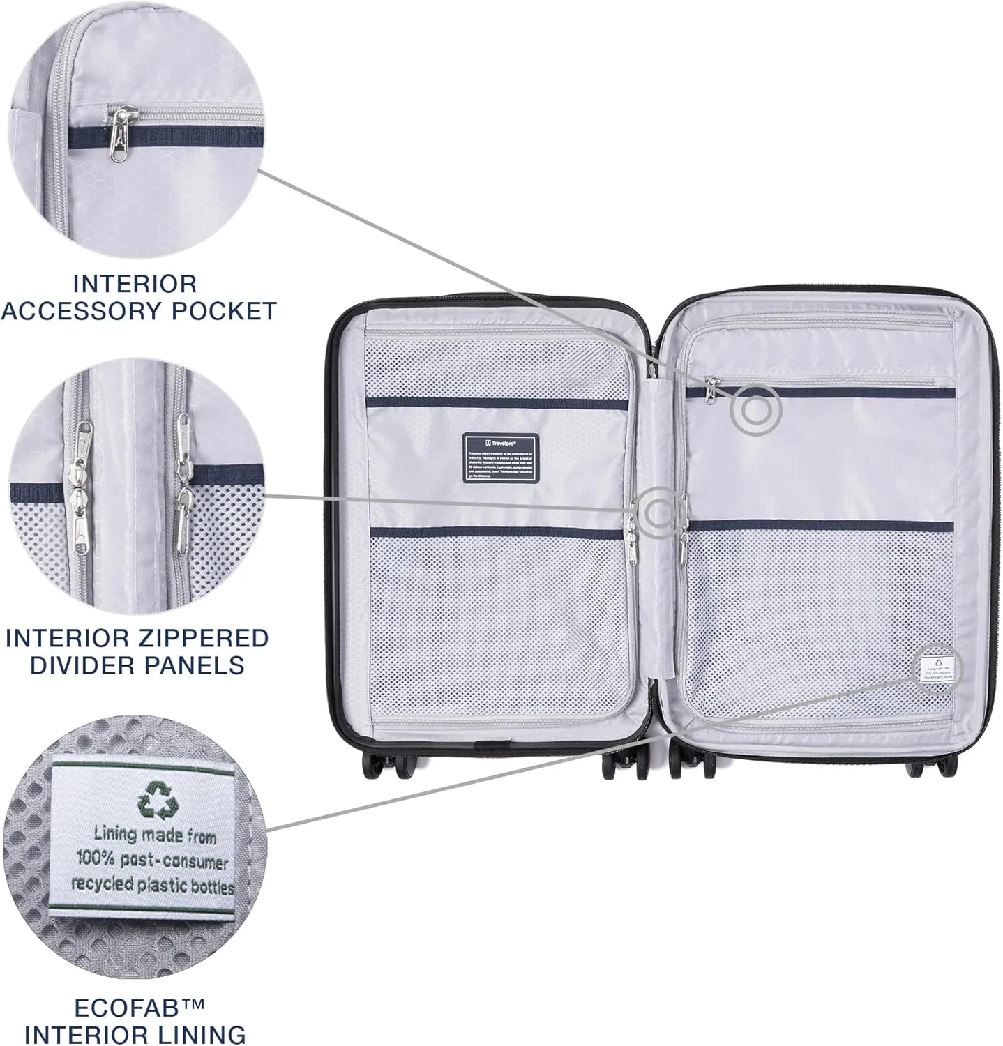 Travelpro Maxlite Air V2 Hardside Expandable Carry on Luggage, 8 Spinner Wheels, Lightweight Hard Shell Suitcase, TSA lock, Slate Green, Compact Carry On 20-Inch