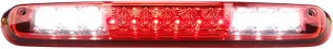 Tresound 3rd Third Brake Light for 2007-2013 Chevy Silverado/GMC Sierra 1500 2500HD 3500HD LED Cargo Light Center High Mount Lamp (Red)
