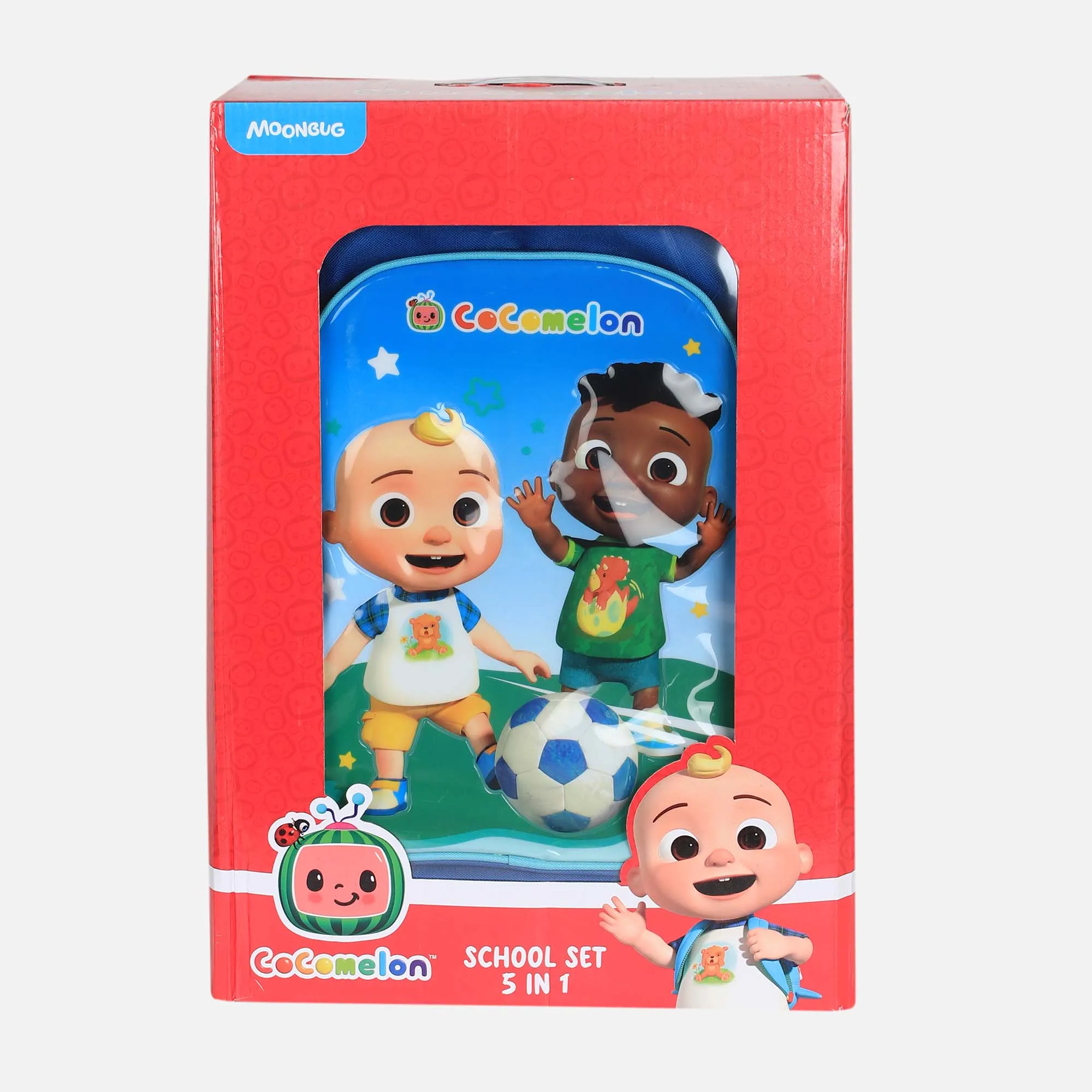 TROLLEY SCHOOL BAG 5 PIECES SET (16 INCH)
