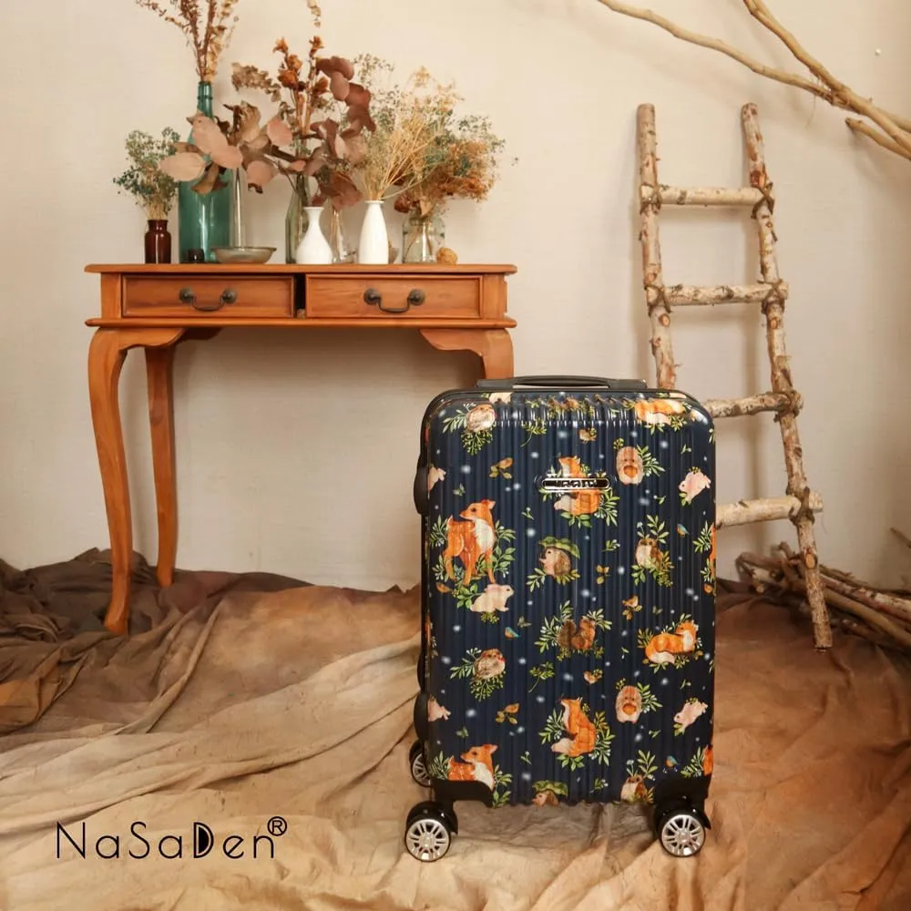 TSA Lock ABS PC Hardside Luggages with Spinner Wheels, hard shell Lightweight Carry on. German Design travel suitcase (Hope, 22)