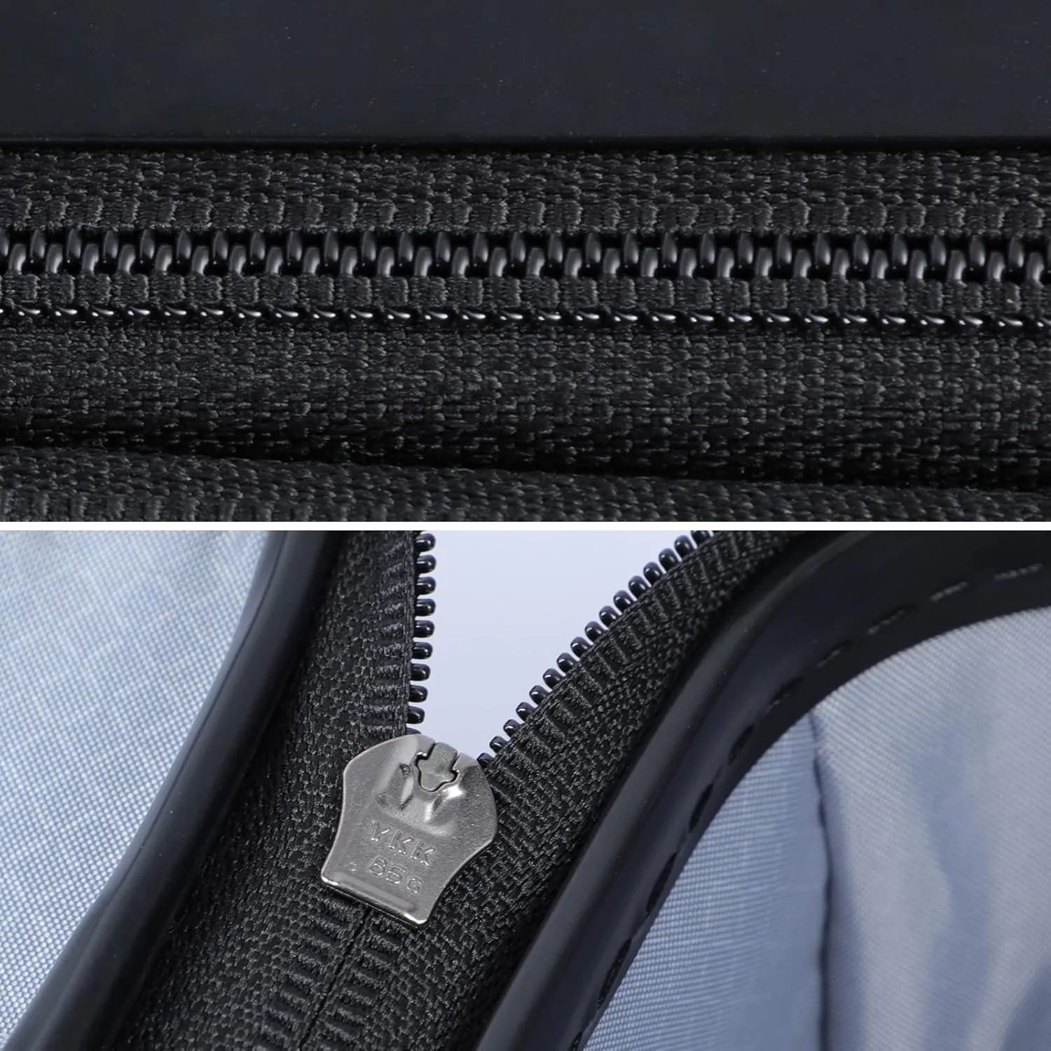 TydeCkare 2 Piece 20/28" Suitcase Sets, Only 20" with Front Pocket, Lightweight ABS PC Suitcase Hardshell Carry Ons with TSA Lock & Spinner Silent Wheels, Black