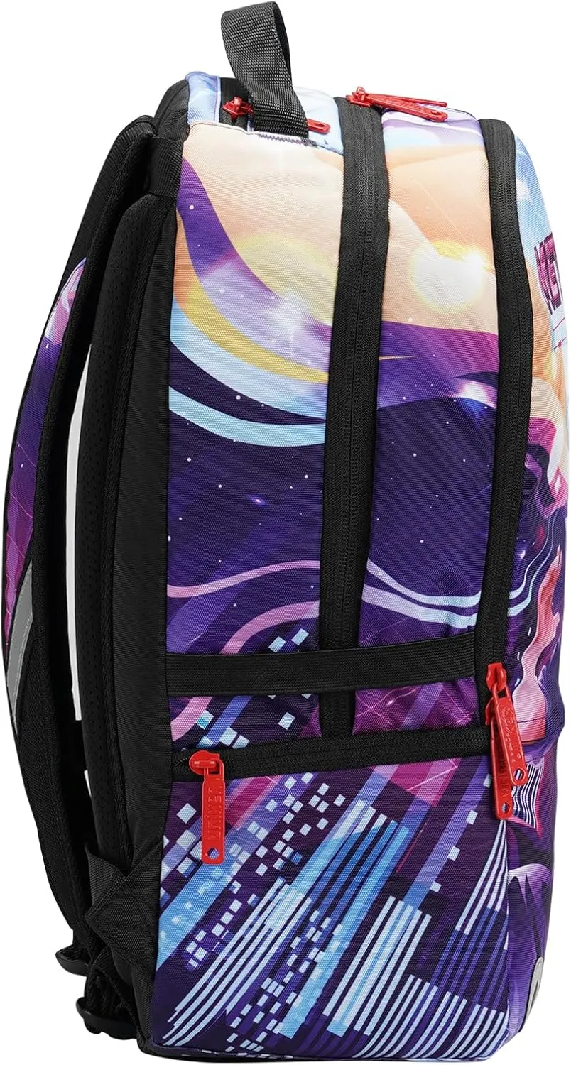 UNIKER Graffiti Backpack Adult,Casual Daypack,Designer Laptop Backpack for 15.6 Inch,Cool Backpack for Men Metaverse