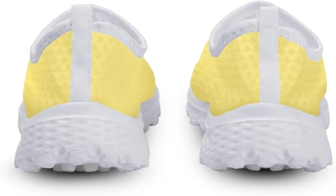 Uourmeti Women’S Running Shoes Gym Walking Workout Sneakers Slip Ons Size 5.5-11.5