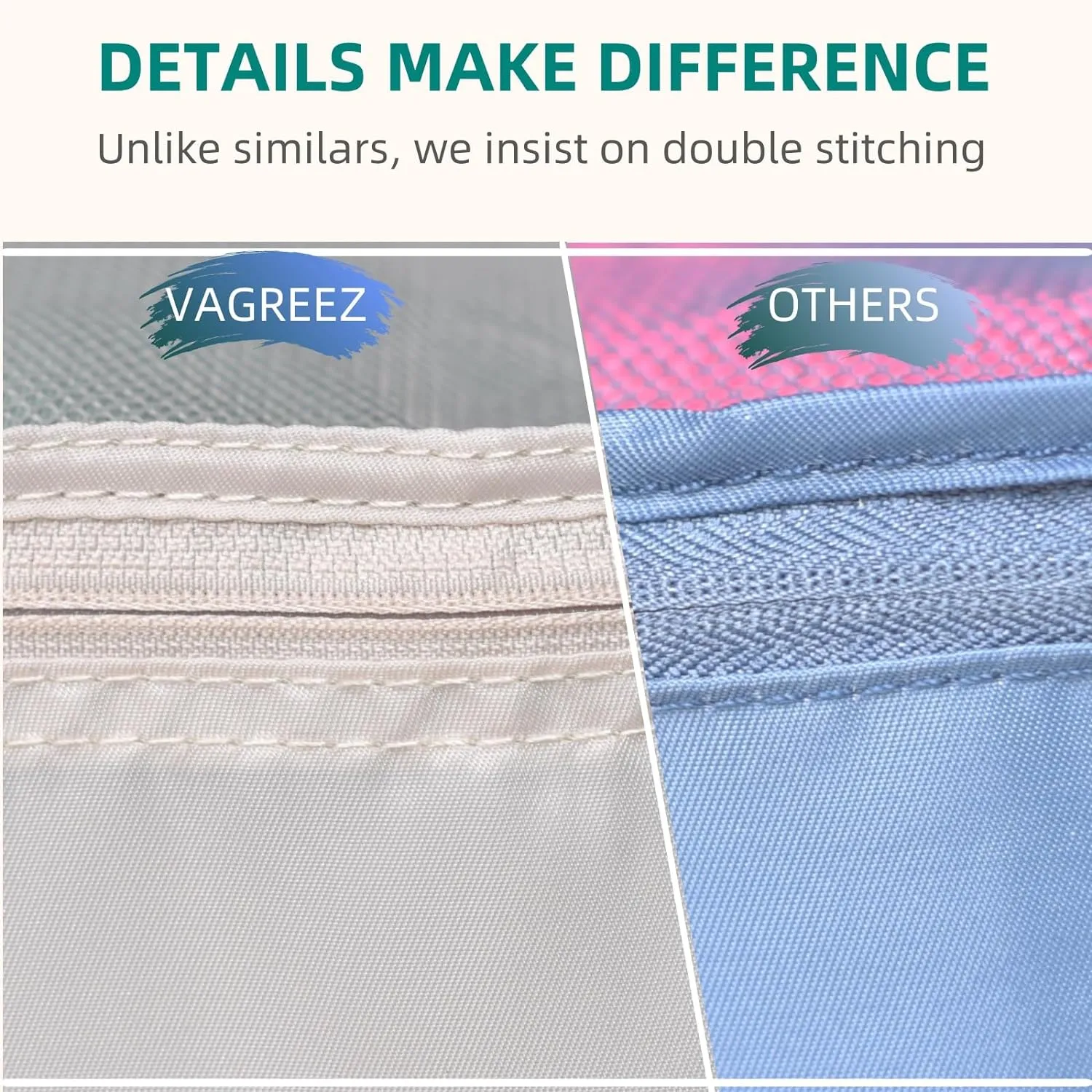 VAGREEZ Packing Cubes 7 Pieces