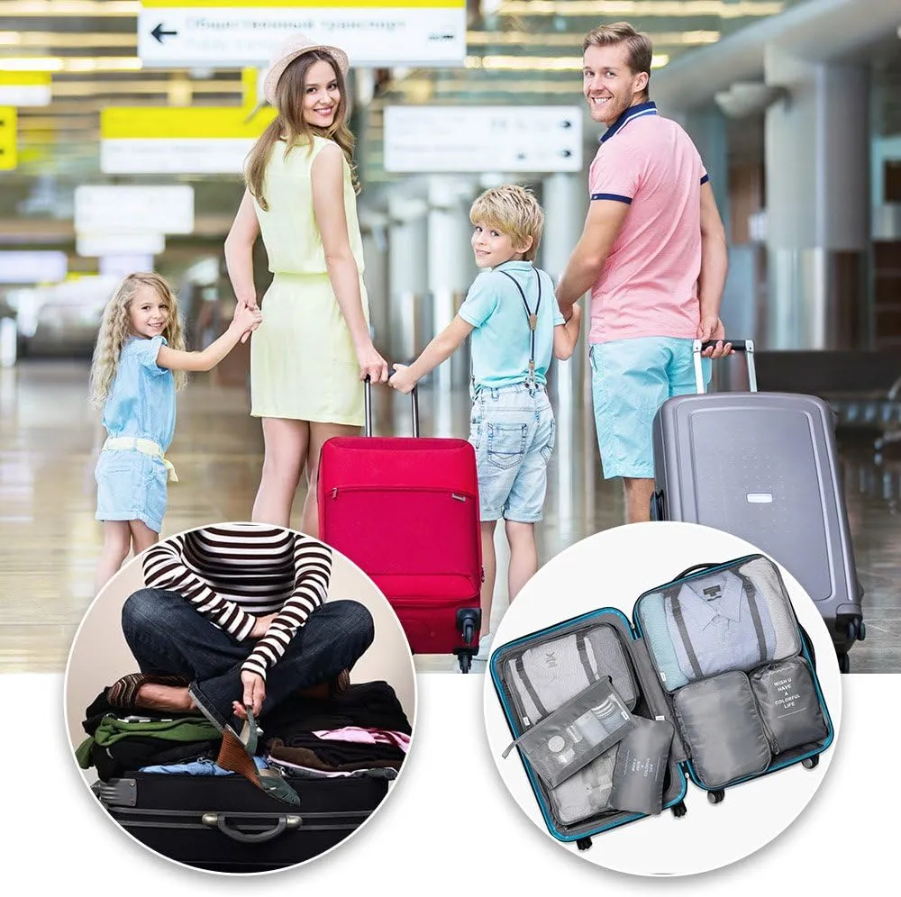 VAGREEZ Packing Cubes 7 Pieces