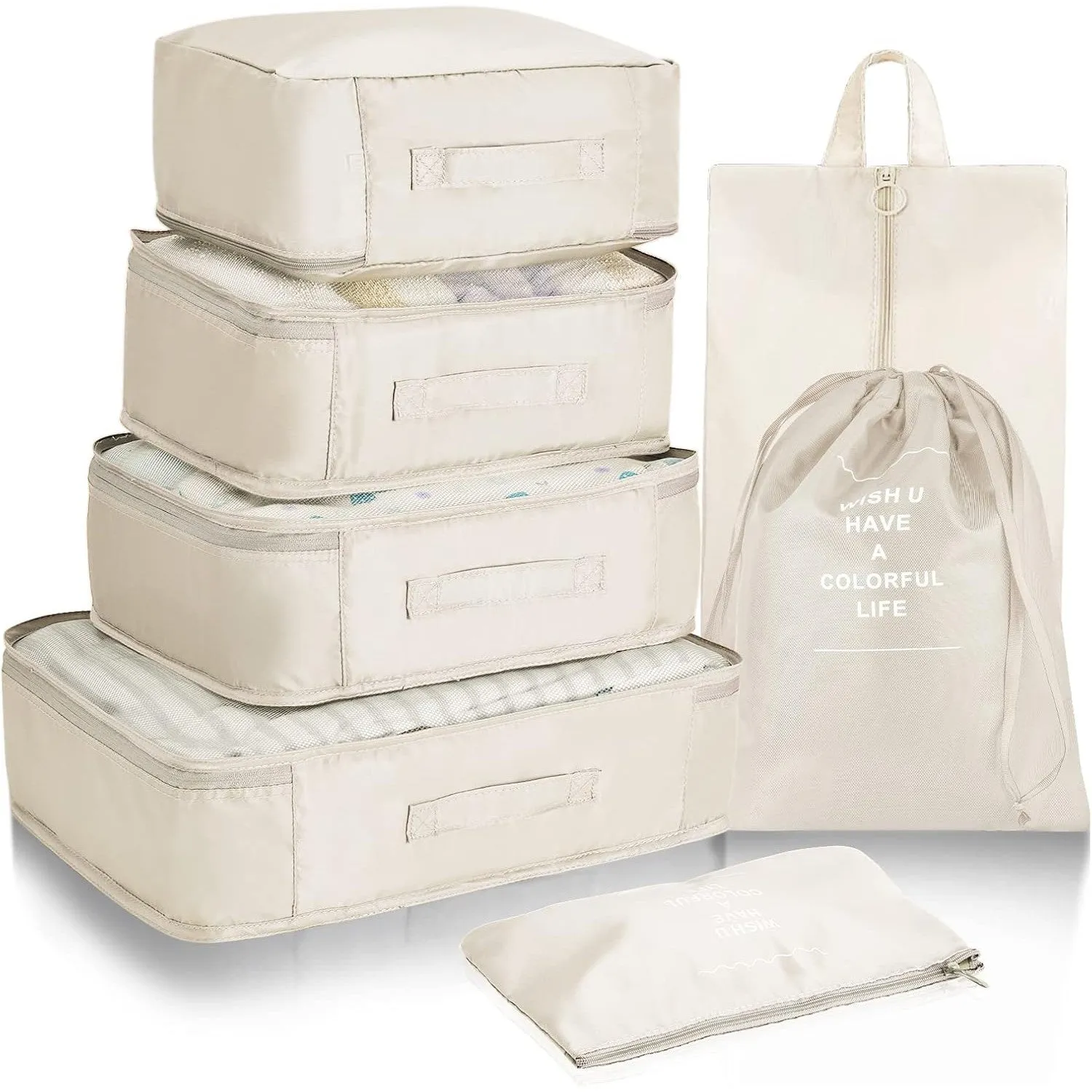 VAGREEZ Packing Cubes 7 Pieces