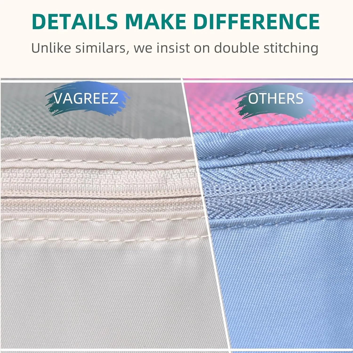 VAGREEZ Packing Cubes 7 Pieces