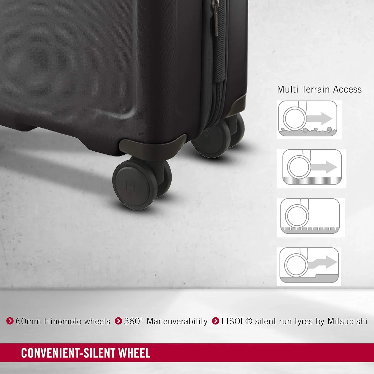 Victorinox Connex Hardside Spinner Luggage, Black, Carry-On, Frequent Flyer (22")