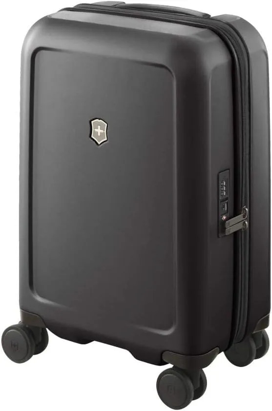 Victorinox Connex Hardside Spinner Luggage, Black, Carry-On, Frequent Flyer (22")