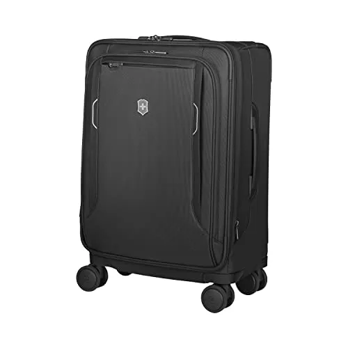Victorinox Werks Traveler 6.0 Frequent Flyer Plus Softside Carry-On in Black
