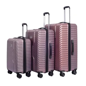 Vivid Rose Gold Light weight luggage - Cabin, Medium & Large
