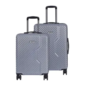 Vivid Silver Light weight luggage - Cabin & Medium