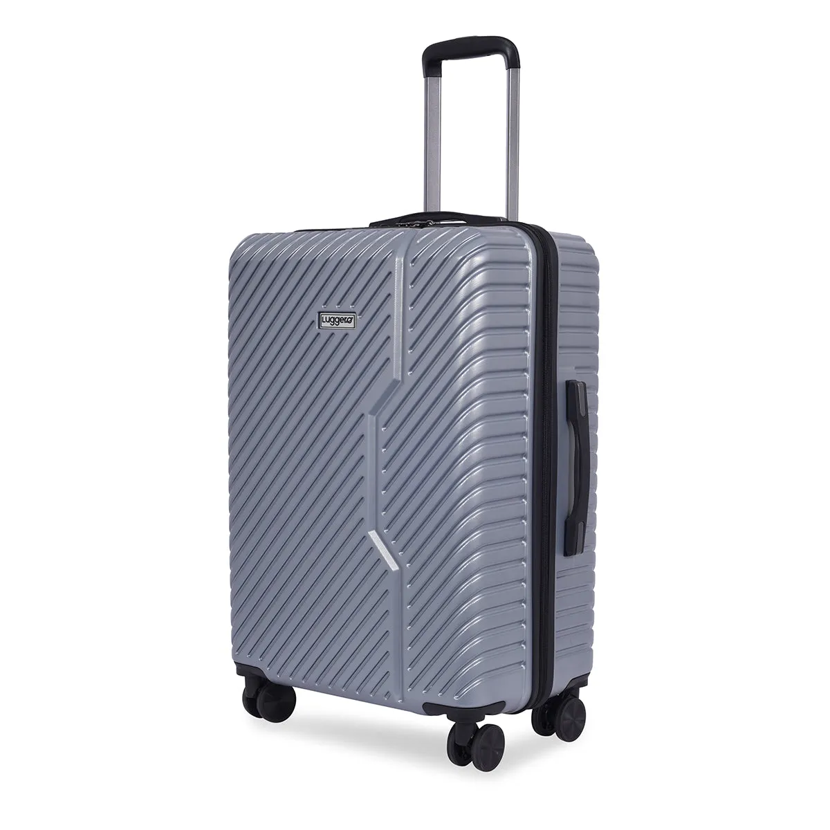 Vivid Silver Light weight luggage - Cabin & Medium