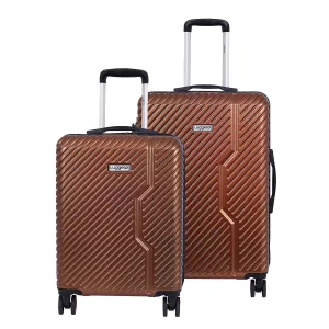 Vivid Tangerine Light weight luggage - Cabin & Medium