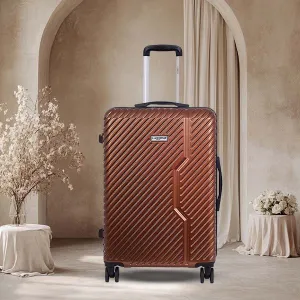 Vivid Tangerine Light weight luggage
