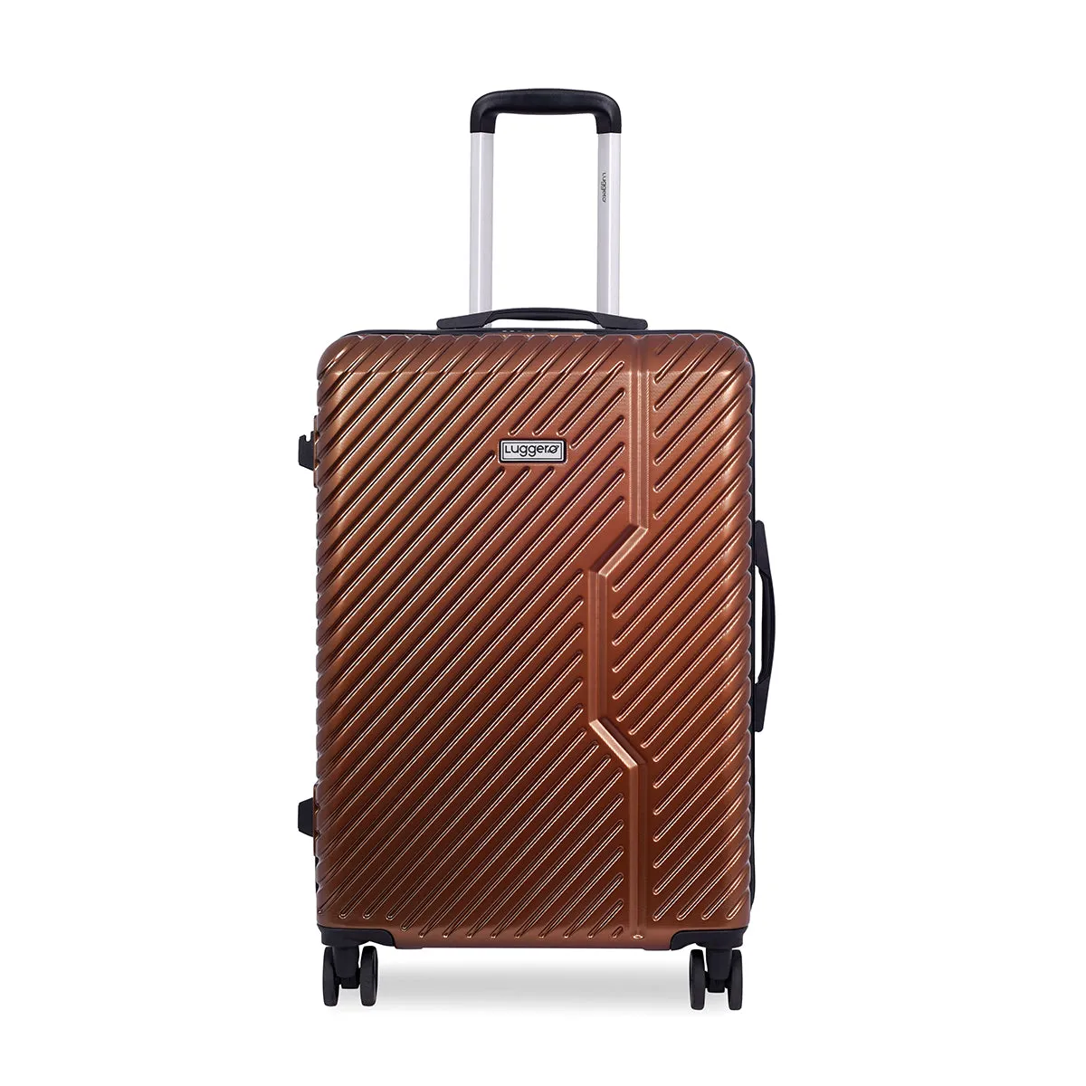 Vivid Tangerine Light weight luggage