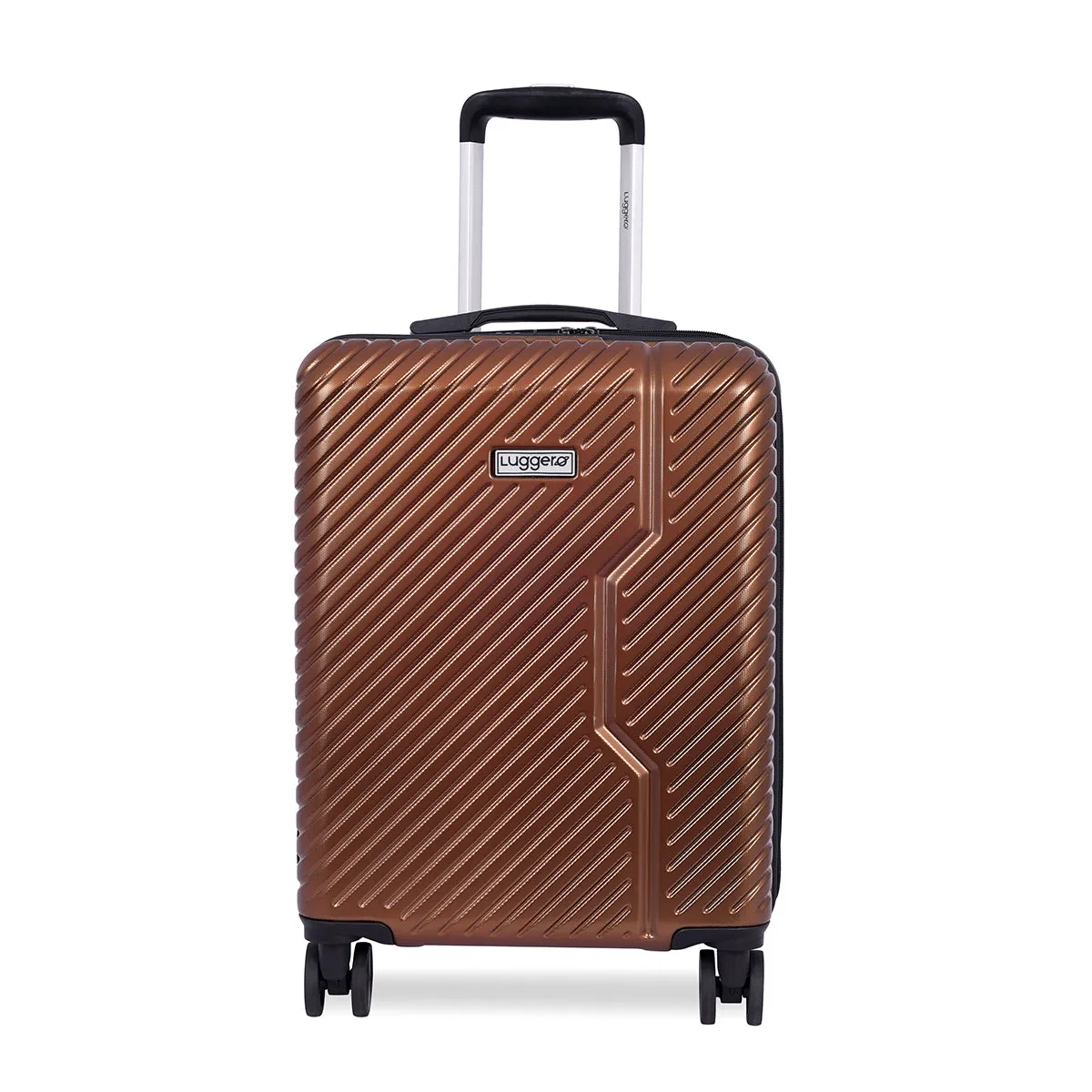 Vivid Tangerine Light weight luggage