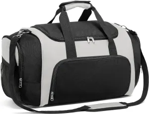 Vorspack Duffle Bag for Travel - 40L/21 Inches Duffel Bag Small Duffle Bag for Men Weekender Bag with Water Bottle Pocket for Travel Sports - White