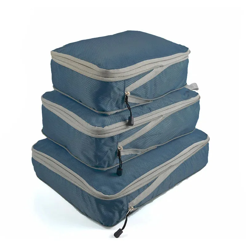 Waterproof Compression Packing Cubes for Travel