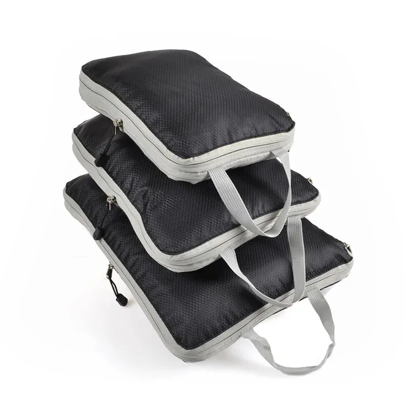 Waterproof Compression Packing Cubes for Travel