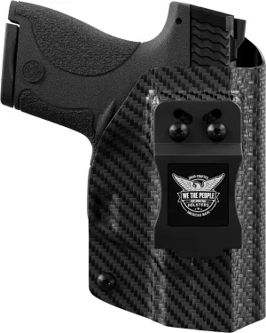 We The People Holsters - Carbon Fiber - Left Hand - IWB Holster Compatible with Ruger Security-9