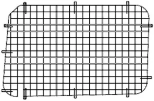 Weather Guard 88063 Transit Van Window Screen, Side,Black