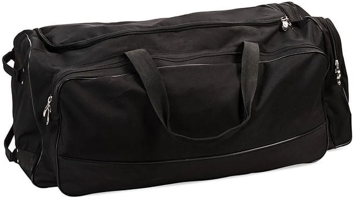 Wheeled Team Equipment Bag, Black