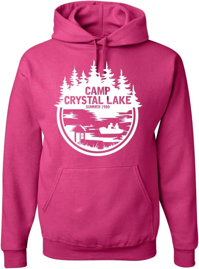Wild Bobby Camp Crystal Lake Retro NJ 80s Horror Movie Jason Pop Culture Unisex Hoodie Sweatshirt