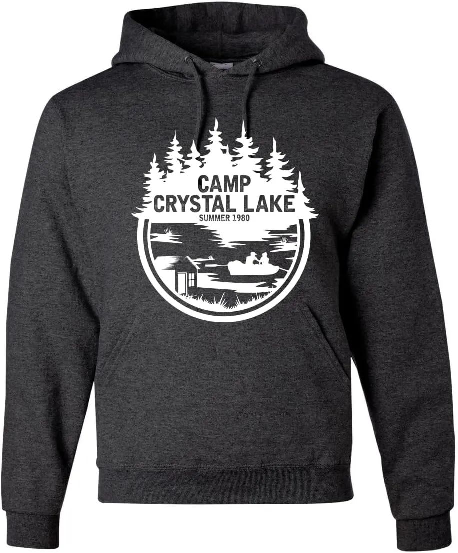Wild Bobby Camp Crystal Lake Retro NJ 80s Horror Movie Jason Pop Culture Unisex Hoodie Sweatshirt