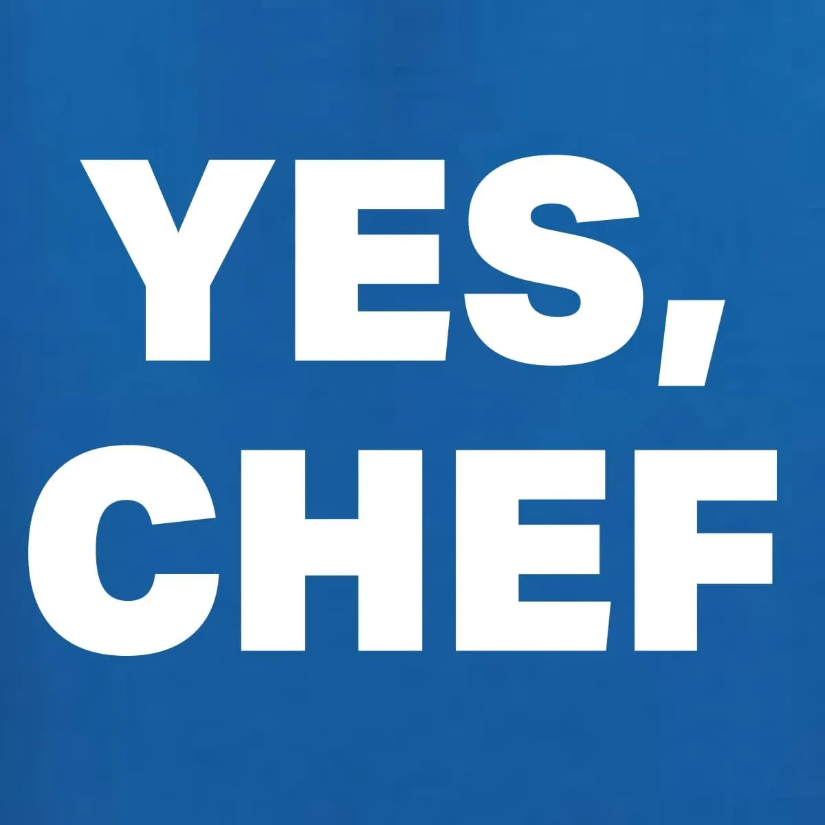 Wild Bobby YES CHEF Iconic Pop TV Quote Pop Culture Graphic Apron with Pockets