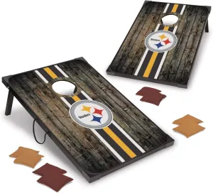 Wild Sports NFL 2' x 3' MDF Deluxe Cornhole Set - with Corners and Aprons