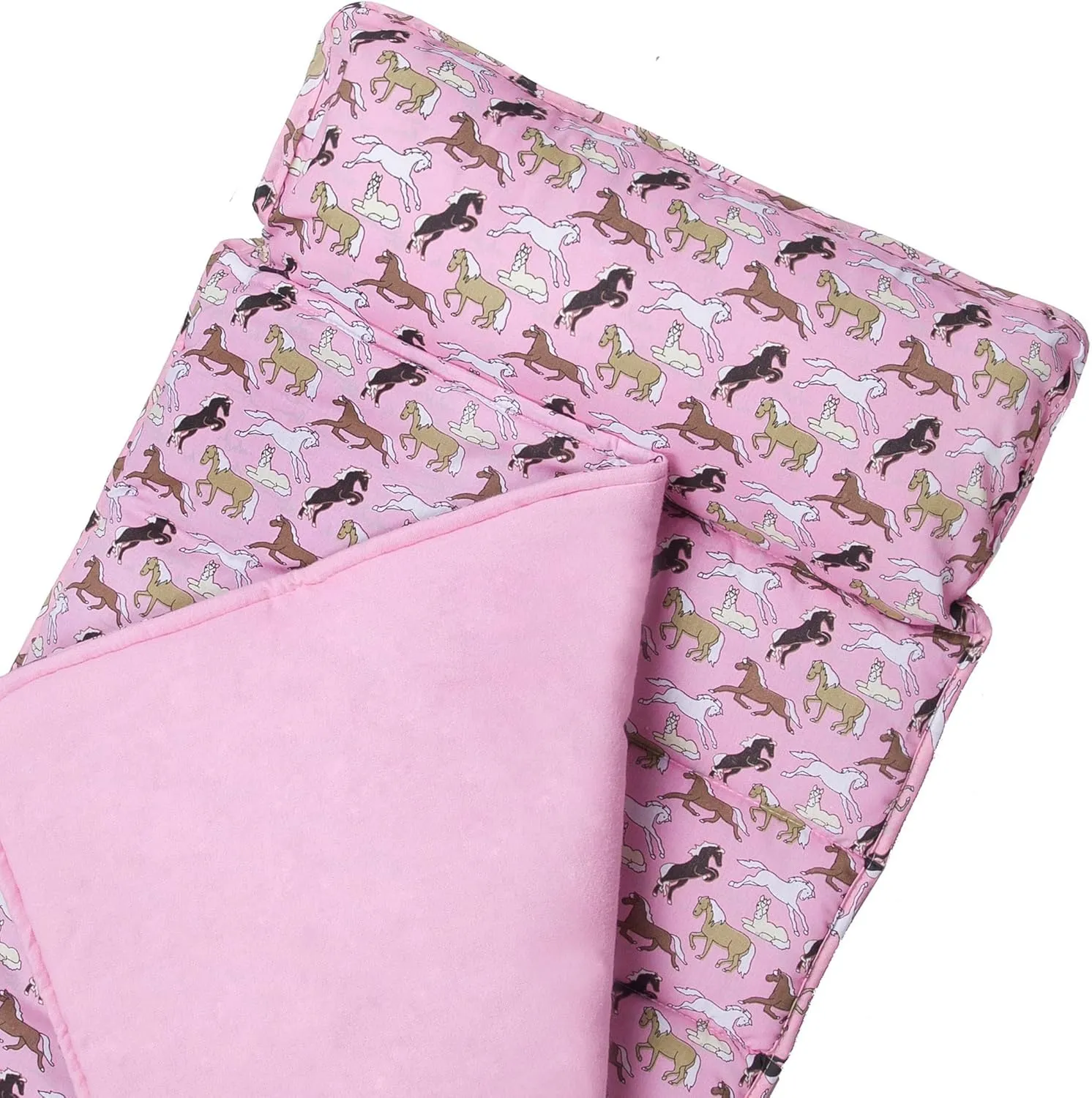 Wildkin Kids Original Nap Mat – Cozy Kids Sleep Mat with Pillow, ideal for School & Travel