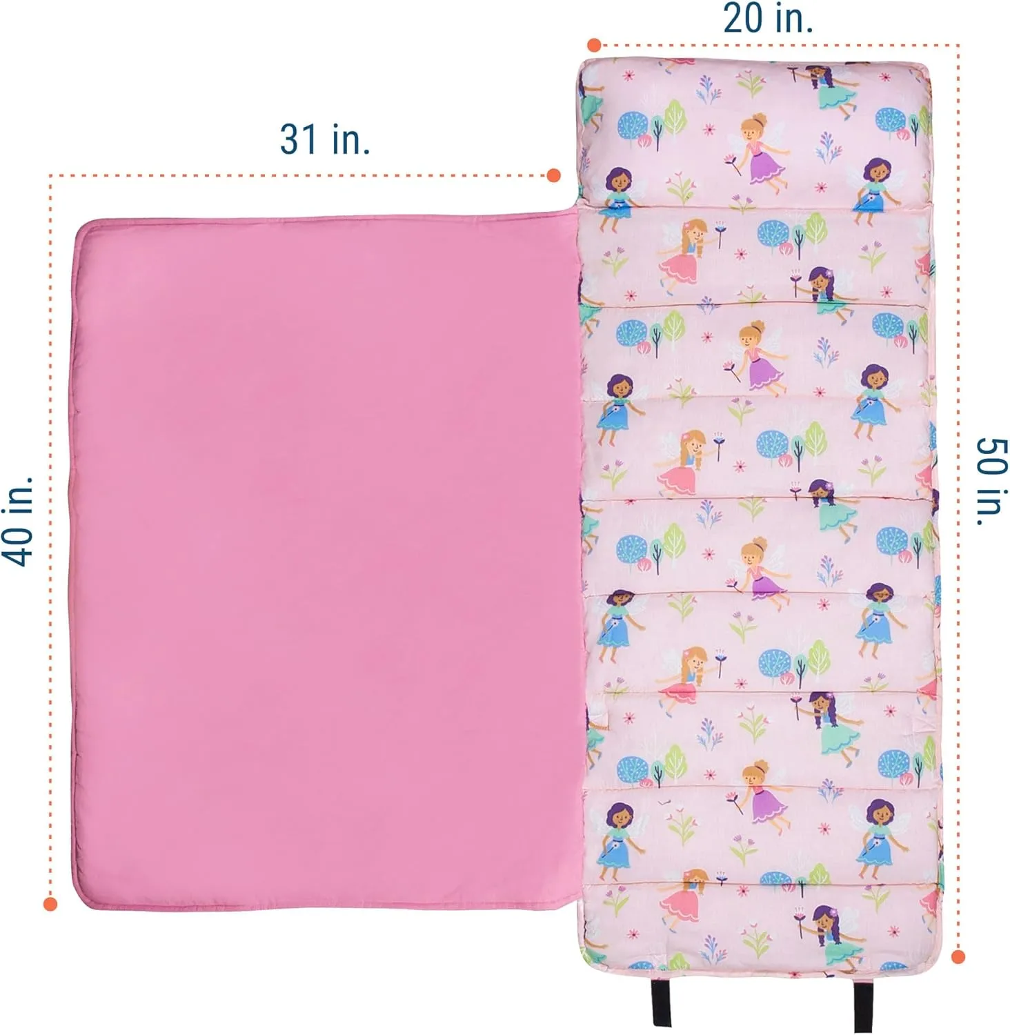 Wildkin Kids Original Nap Mat – Cozy Kids Sleep Mat with Pillow, ideal for School & Travel