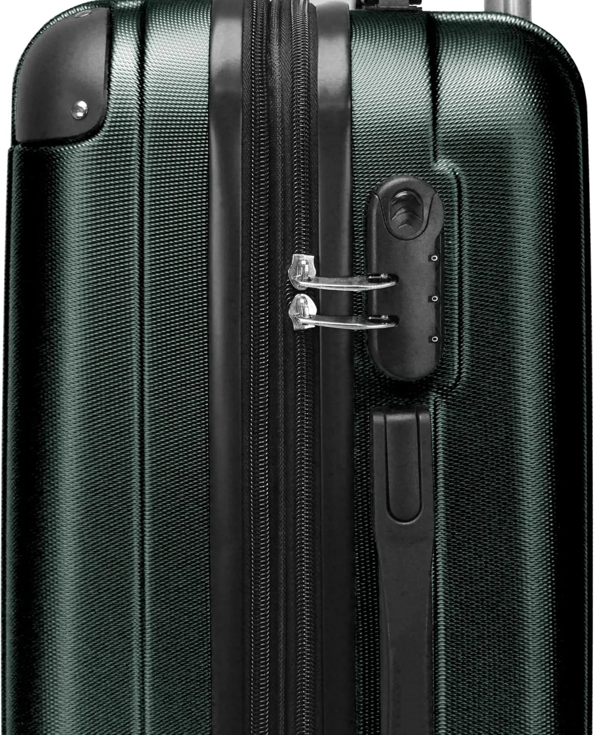 World Traveler Kemyer Quest Hardside Lightweight Expandable Spinner Suitcase Luggage, British Green, 20-inch
