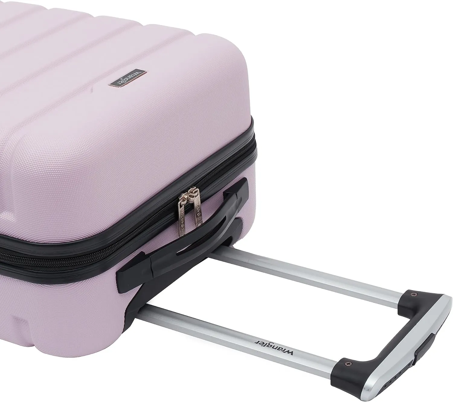 Wrangler Hardside Spinner Carry-On Luggage, Lilac, 22-Inch