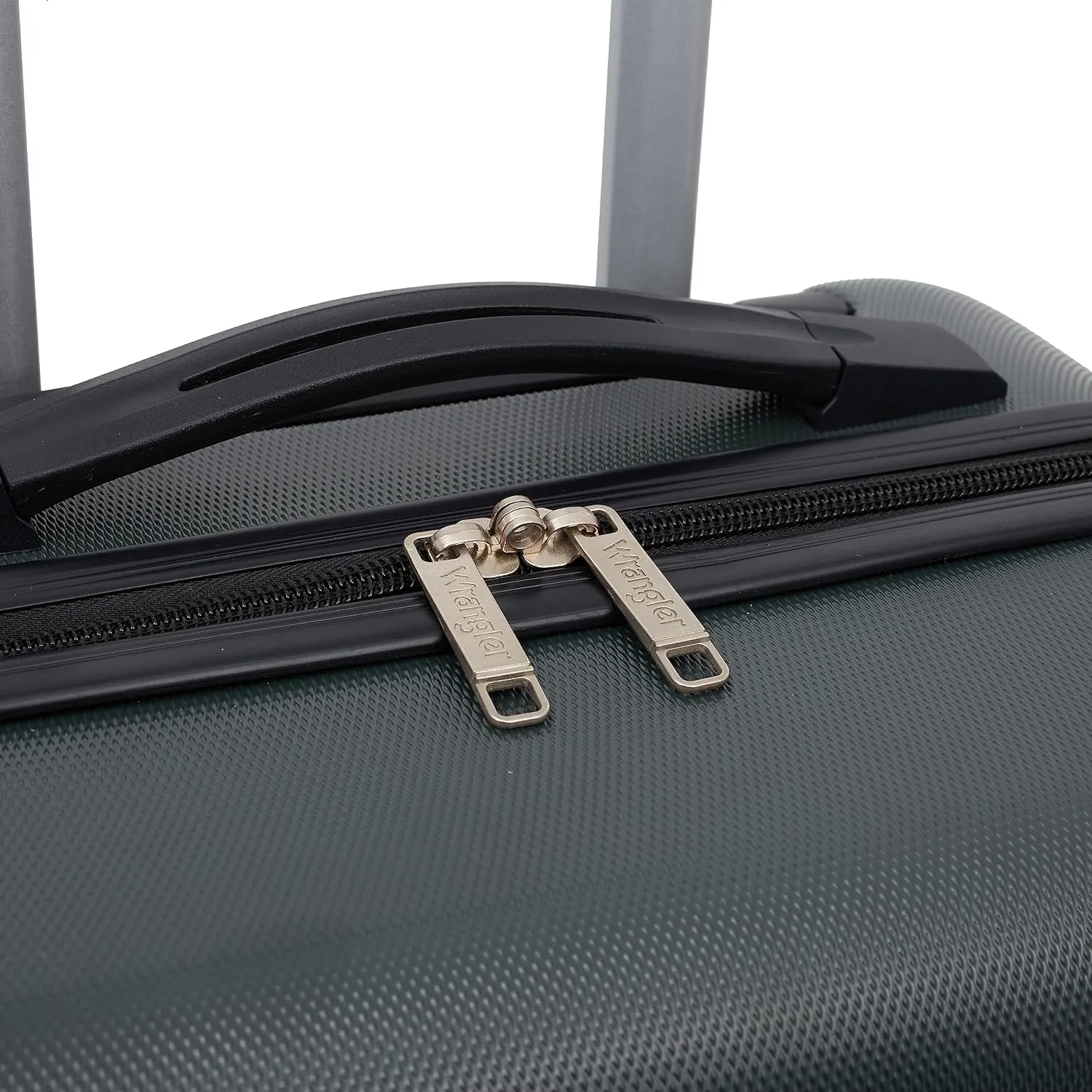 Wrangler Hardside Spinner Carry-On Luggage, Olive, 20-Inch