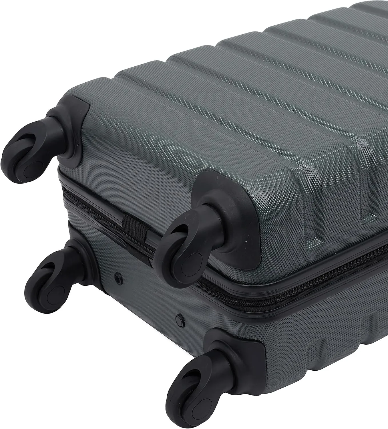 Wrangler Hardside Spinner Carry-On Luggage, Olive, 20-Inch