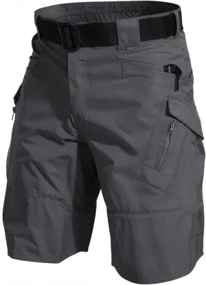 YAXHWIV Men's Hiking Cargo Shorts Lightweight Waterproof Tactical Outdoor Work Shorts with Pockets
